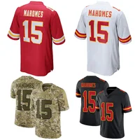 

Latest High Quality 15 Patrick Mahomes custom sublimated american football jersey