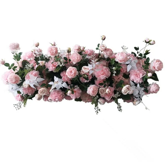 Different Styles Of Leading Flower Artificial Flower Runner For Wedding