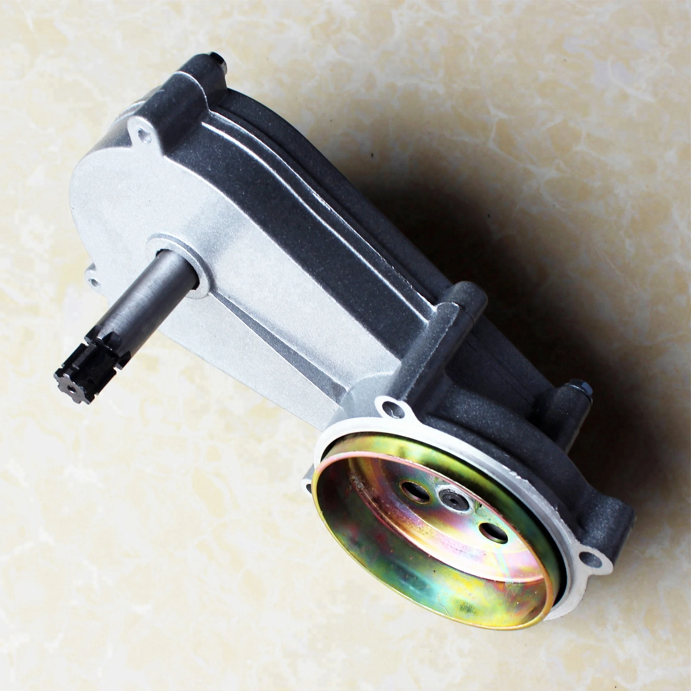 Extended Shaft Reduction Gear Box Clutch Drum 49cc 4 Stroke Matorised