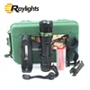 High Bright 3 Gear Rotating Focus Riding Rechargeable Flashlight