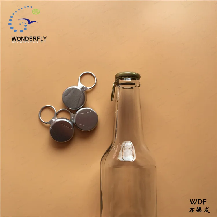 Easy Open Bottle Caps For Wine Aluminium Material Ring Pull Type Buy