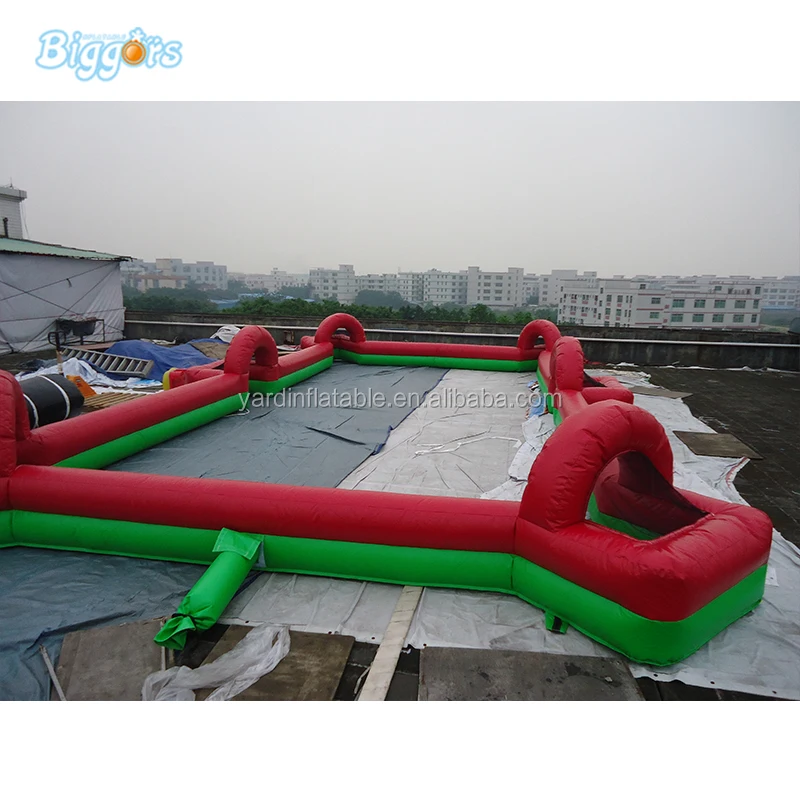 inflatable soccer pool