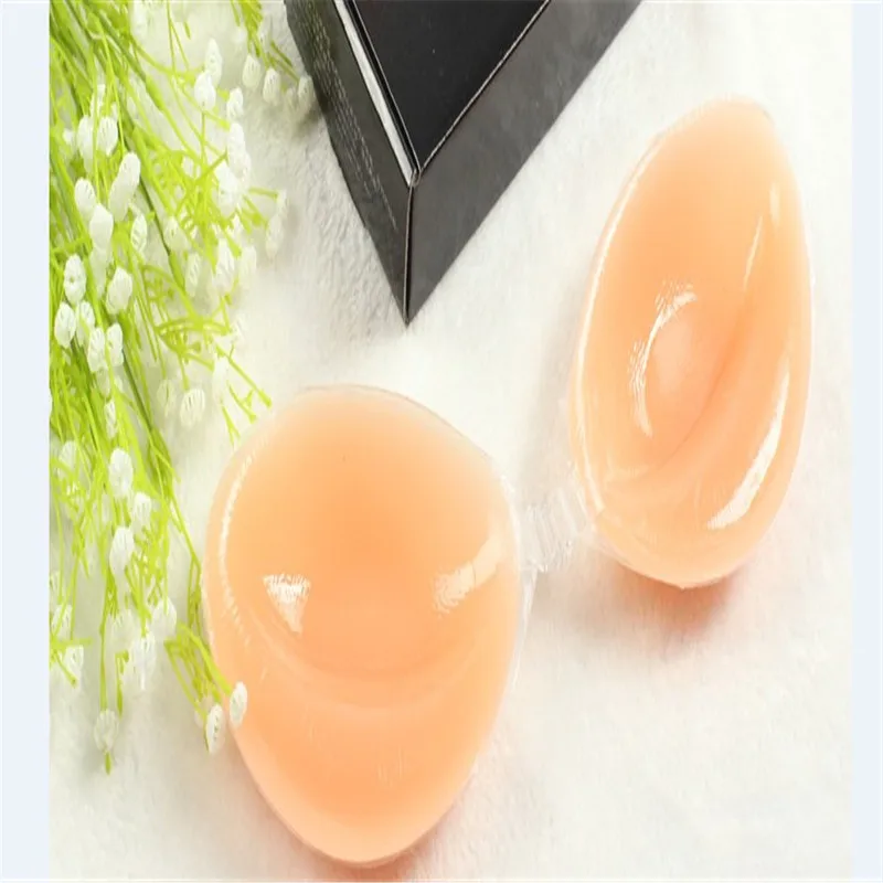 Free shipping/Invisible bra thickening 3CM 3d silicone breast paste super push V reusable self-adhesive bra without straps