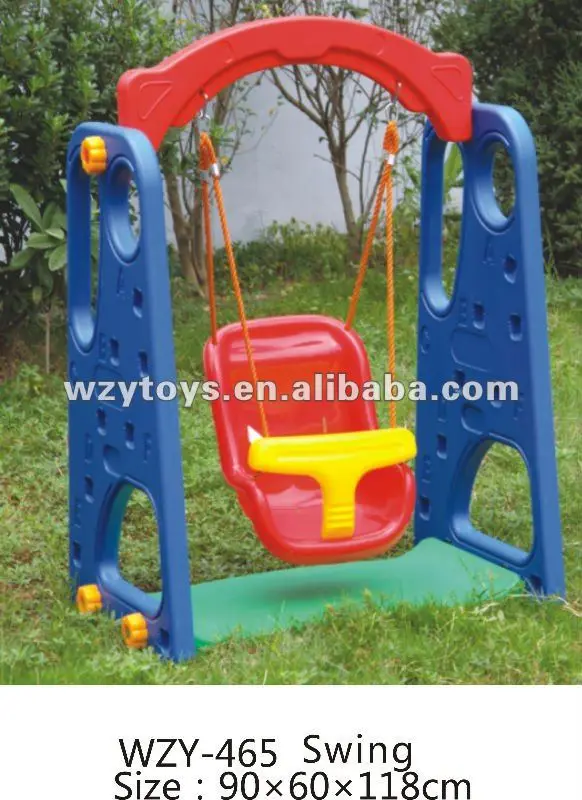 plastic baby swing chair