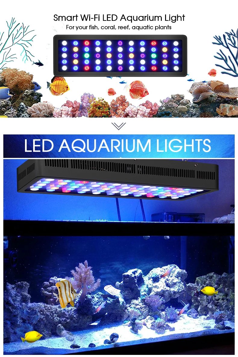 dimmable wifi led aquarium lights for marine plants coral reef wifi aquarium led lighting for marine coral reef plants tank.jpg