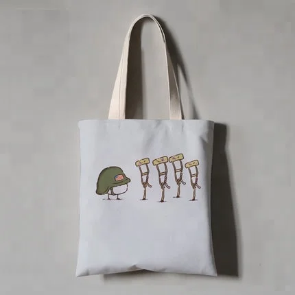 

Ginzeal Blank Eco-friendly Recycled Shopping Cotton Tote Bag, Custom
