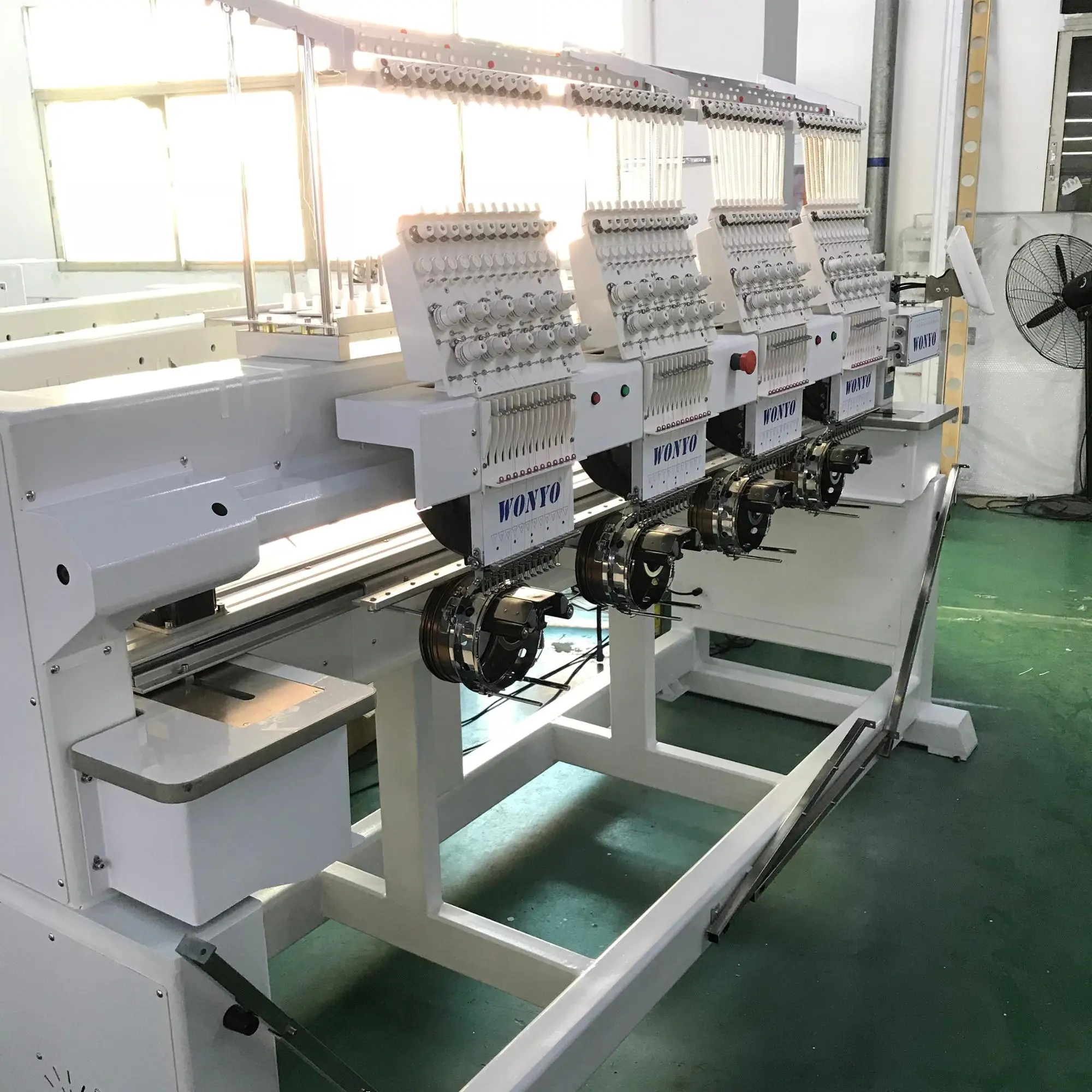 4 Head Embroidery Machine With Frame And Parts - Buy 4 Head Embroidery ...