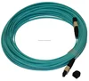 MPO fiber patch cords, OM3 fiber cable ,glass fibre optic cables for FTTH network