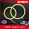 Super Bright Universal 60mm LED COB Angel Eye DRL Angel Eye Lighting