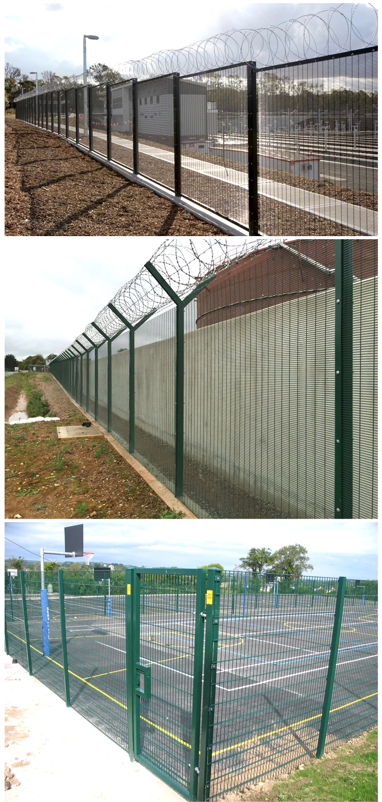 358 Anti Climb  Security Fence