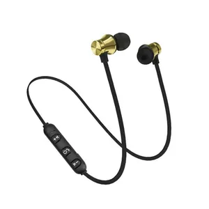 2019 Sports Bluetooth Headphone Stereo Music Earphone Magnetic Earpiece Wireless Headset For all smartphone