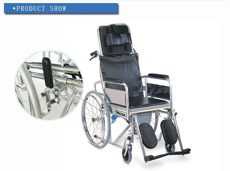 High Back Reclining Wheelchair High Backrest Commode Wheelchair Buy   HTB1t VALVXXXXbeXpXXq6xXFXXXp 