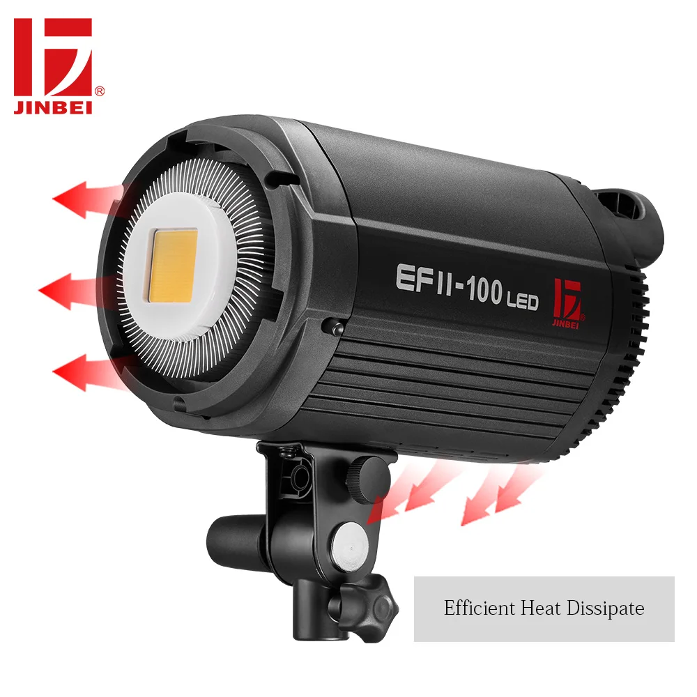 Jinbei Ef Ii100 Led 100w Led Continuous Light Source 12000lm 10 Times Brightness Led Sun Light