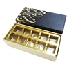 Custom design fancy high quality rigid chocolate macarons candy cake packing gift drawer paper box wholesale