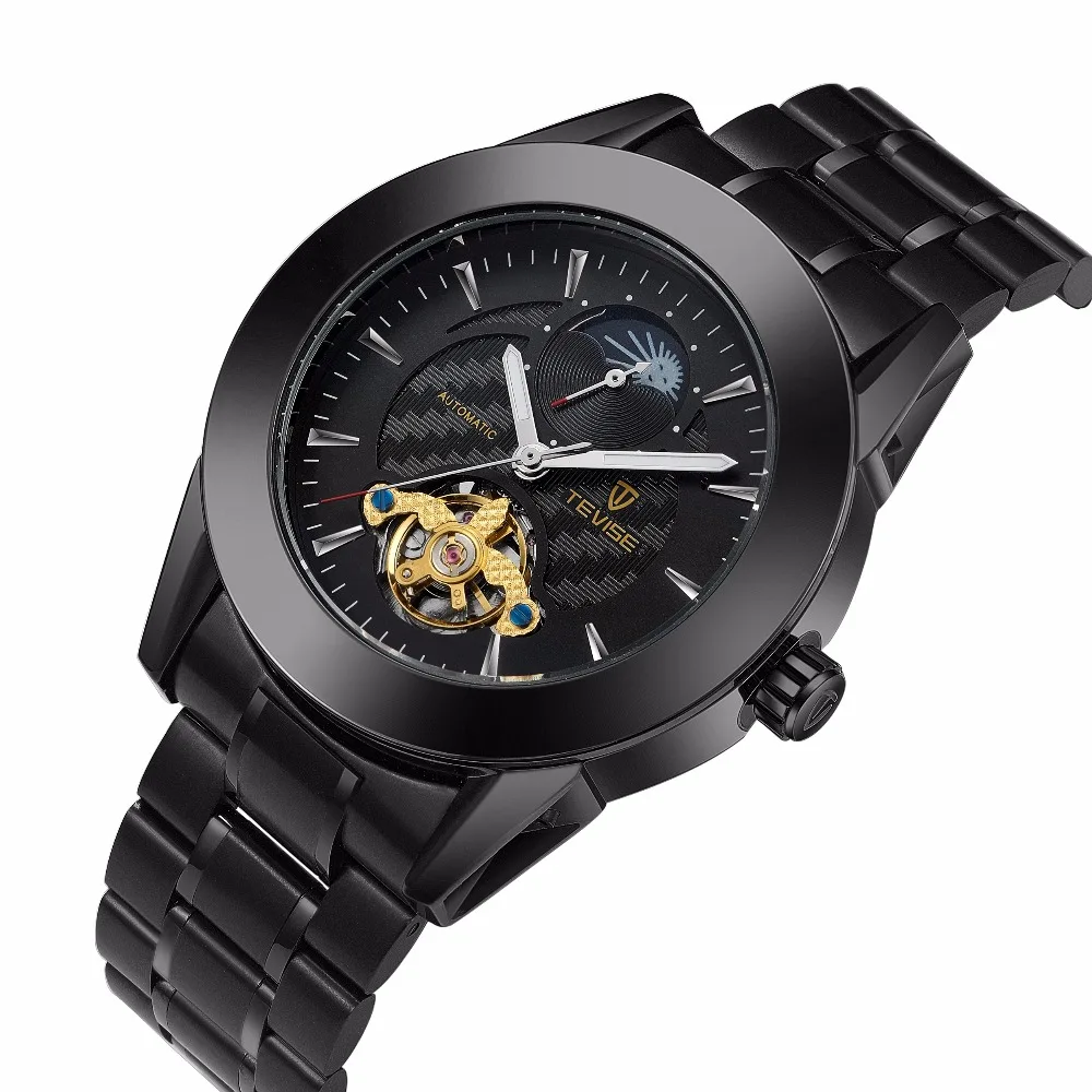 

Tevise N8378 Chinese Movt watch high quality straps watch band mechanical automatic men's wristwatch