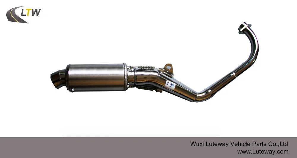 Malaysia Ego Exhaust Muffler Motorcycle Exhaust Muffler With Pipe New
