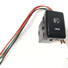 LED Front Rear After Fog Light Radar Parking OEM Camera Recorder Monitor Trunk nissanSwitch Button Wire for x-trail 2016