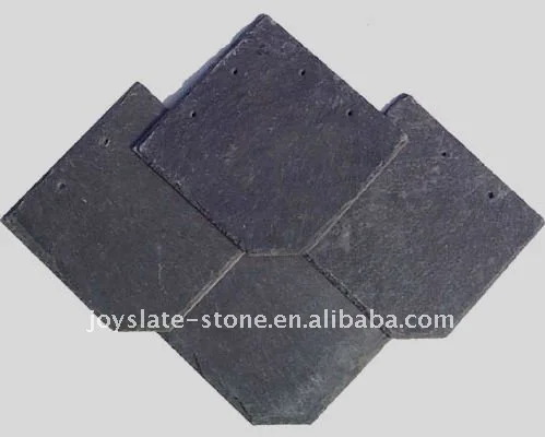 JS101P Ebony Black Slate Roofing -Waben(Y)