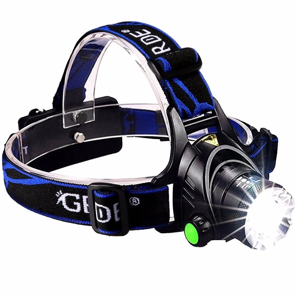 

Zoomable 3 Modes Super Bright LED Headlamp Head Light for Hiking Camping Riding Fishing Hunting Outdoor Sports