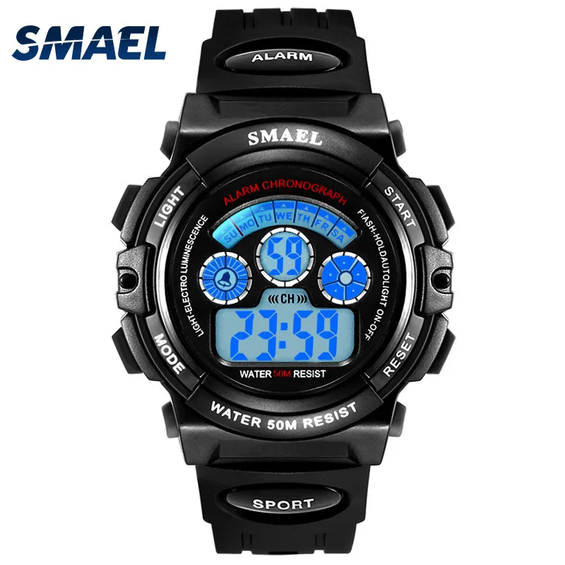 

SMAEL Children Digital Watches Sport Water Resistant Wrist Watches Fashion Watch