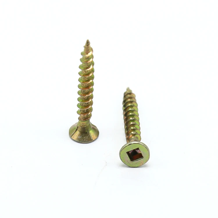
CSK countersunk square drive wood screw 
