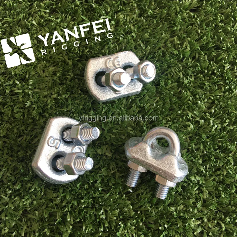 
Drop Forged Italian Type Wire Rope Clip 