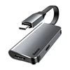 Baseus Aluminum PF 60W Flash Charger 4k Resolution Usb c Hub with Cable