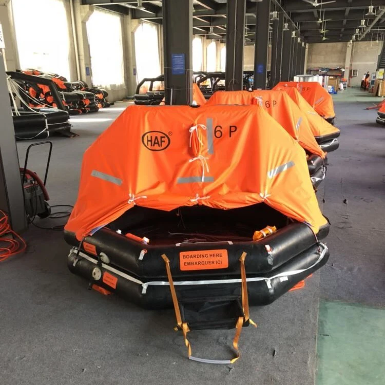 
SOLAS inflatable life raft low price liferaft marine inflatable raft  (62063273521)