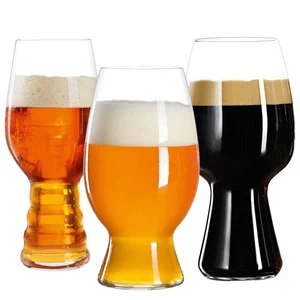 Image of Classic Mouth Blown Crystal Customize Tasting Ipa Beer Glass Cup