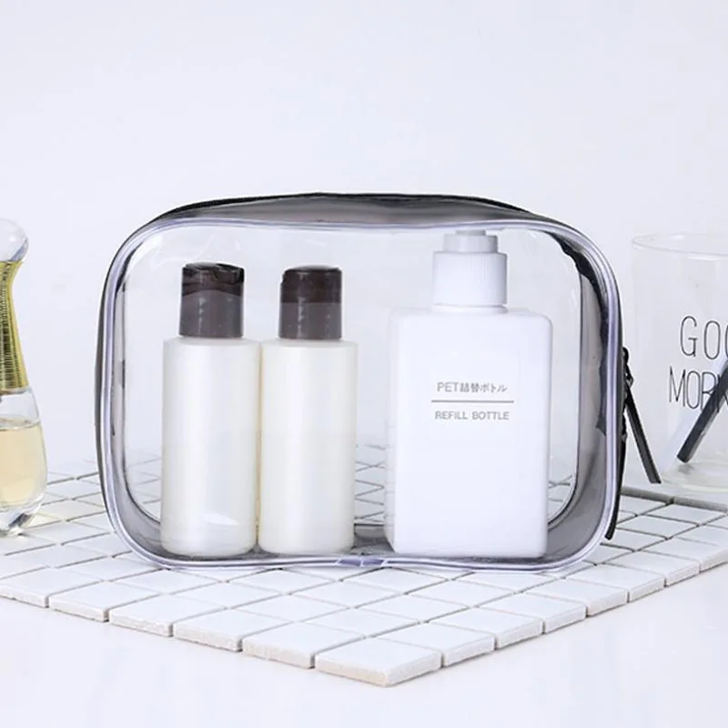 

Transparent PVC Travel Make Up Cosmetic Bag cheap Clear make up Bag, As product