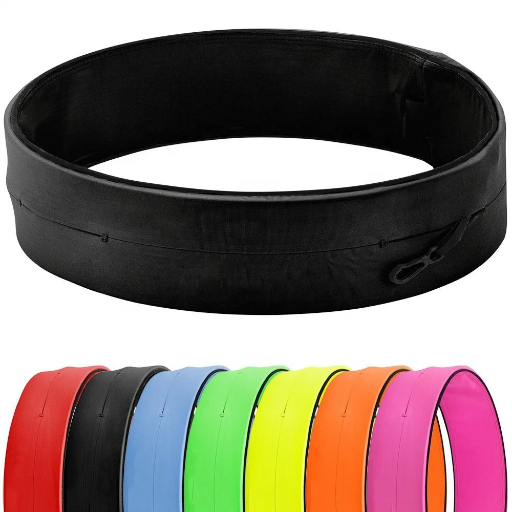 

High Quality Fitness Pack Belt Running Belt Fanny Waist Money Belt Bag, 8 colors in stock, can be customized