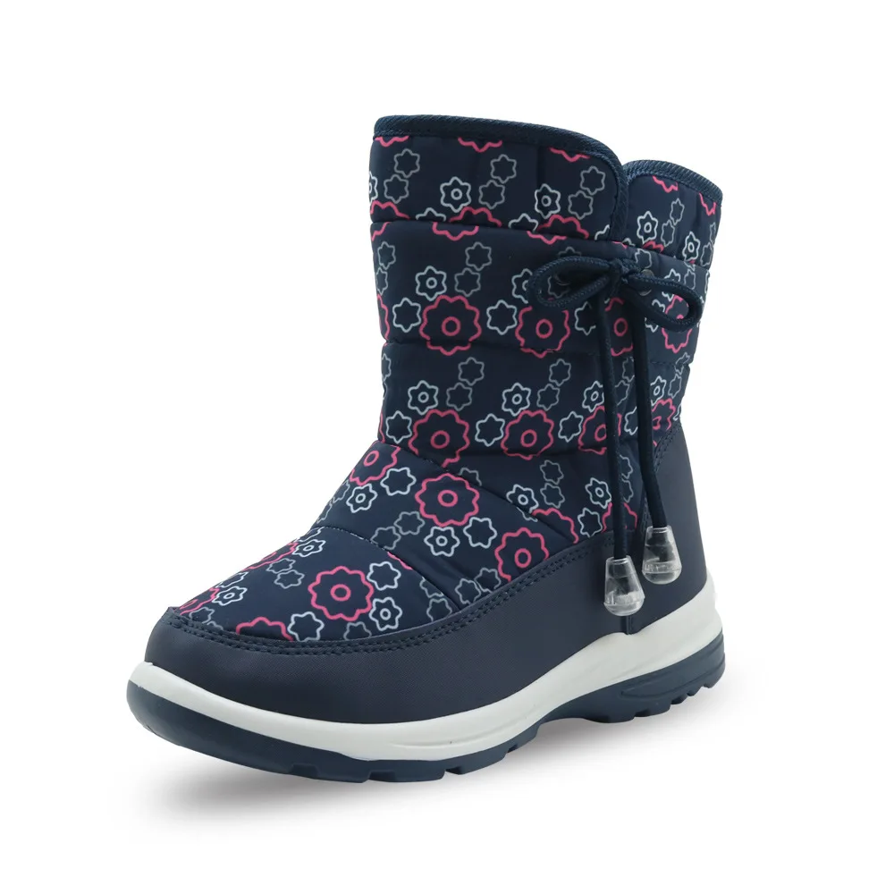 

YT Shoes Fashion girls winter boots kids non-slip waterproof snow boots