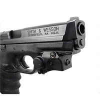 

Subcompact pistol mounted 532nm green laser sight