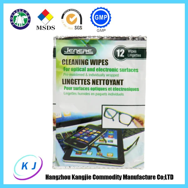 Mobile Phone Screen cleaning Cloth Wet Wipes