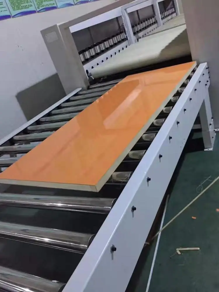 
Woodworking furniture PUR hot melt glue laminating paste for MDF honeycomb doors flat panel lamination line 