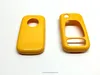 Triangle & Panic Key Pad Remote Flip Key Protection Case Gloss Yellow Color For Mercedes Benz