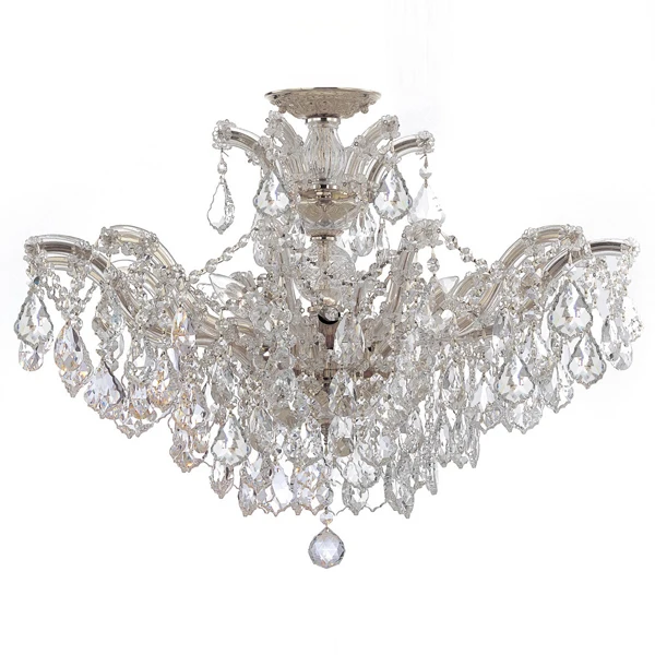 Maria theresa style crystal ceiling light pendant lighting chandelier