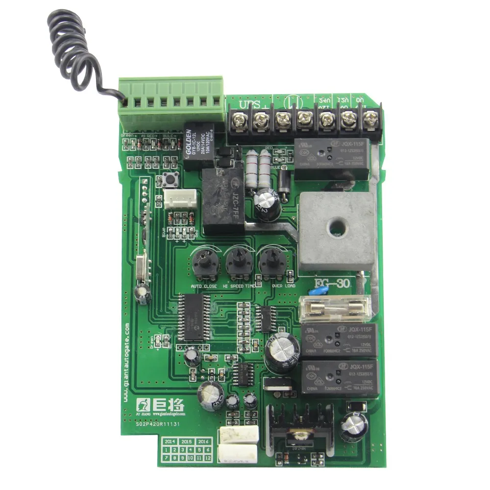 High Quality Automatic Dc 24 V Sliding Gate Control Board/garage Door