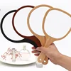 Wholesale Tree Colors Wood Hand Held Mirror For Gift