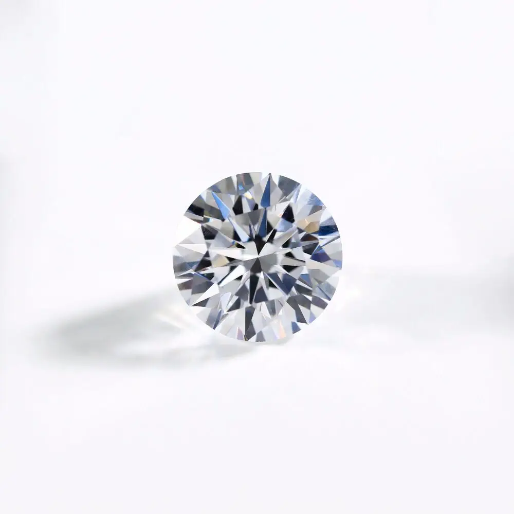

1 carat Round shape synthetic moissanite gems stone