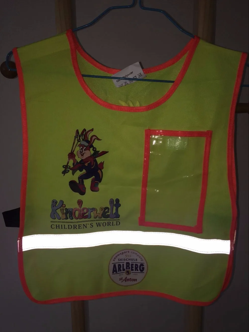 Oem Cartoon Pic Printed Cute Reflective Security Kid Vest Buy