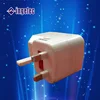 Factory supply price solid brass pin AC power adapter, Universal USB outlet adapter