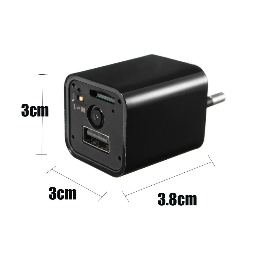 Мини-камера зарядник видеонаблюдения с USB, 1080p, Wi-Fi. Мини USB WIFI камера (в брони). Mini Camera WIFI USB.