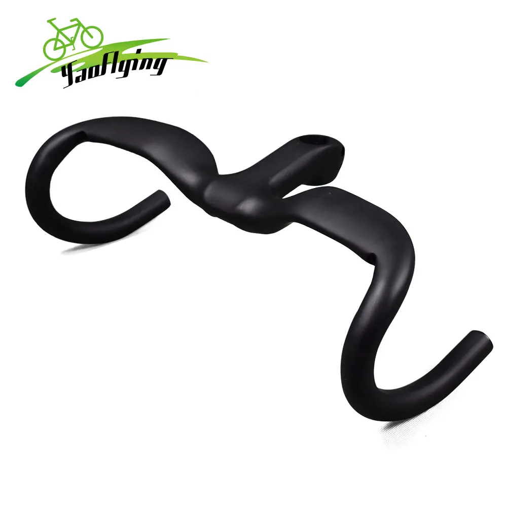 

China carbon road bike handlebar size in 400mm - 440mm bicycle handlebar, All colors available