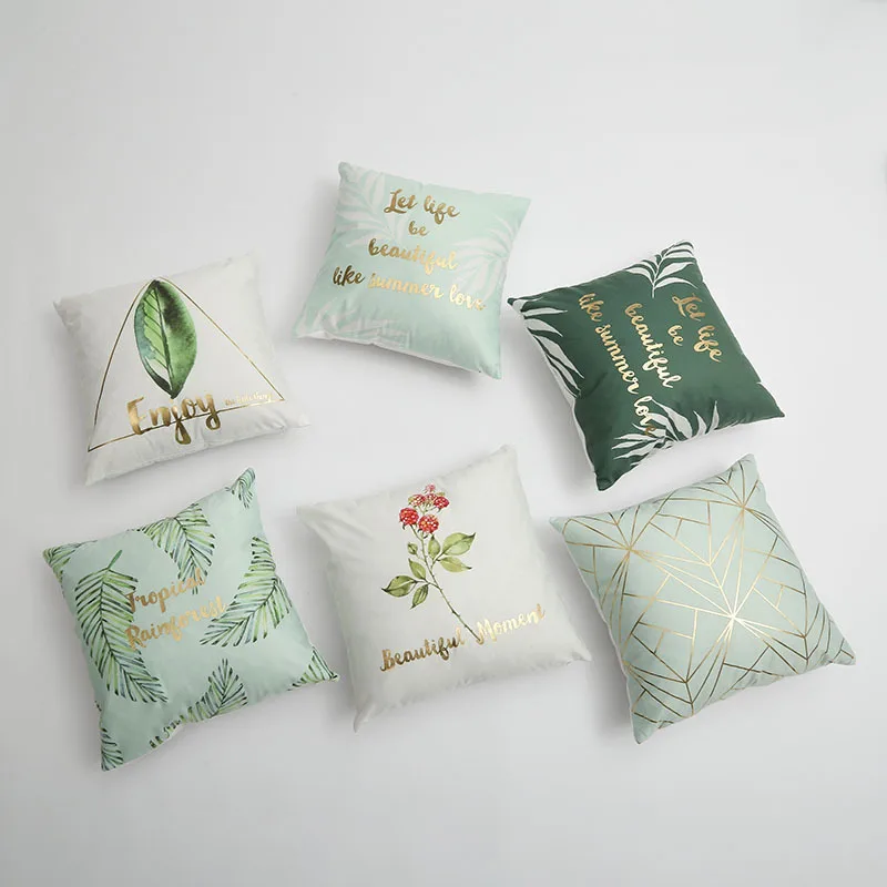 Wholesale Green Color Hot Stamping Bronzing Custom Printing