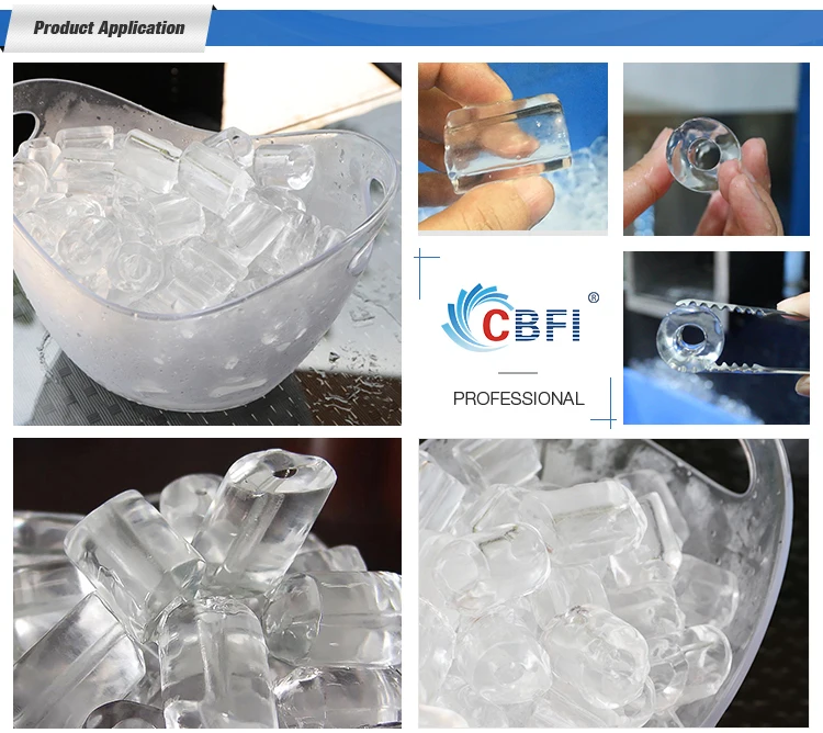 CBFI block ice machine for ice making equipment in Guangzhou factory