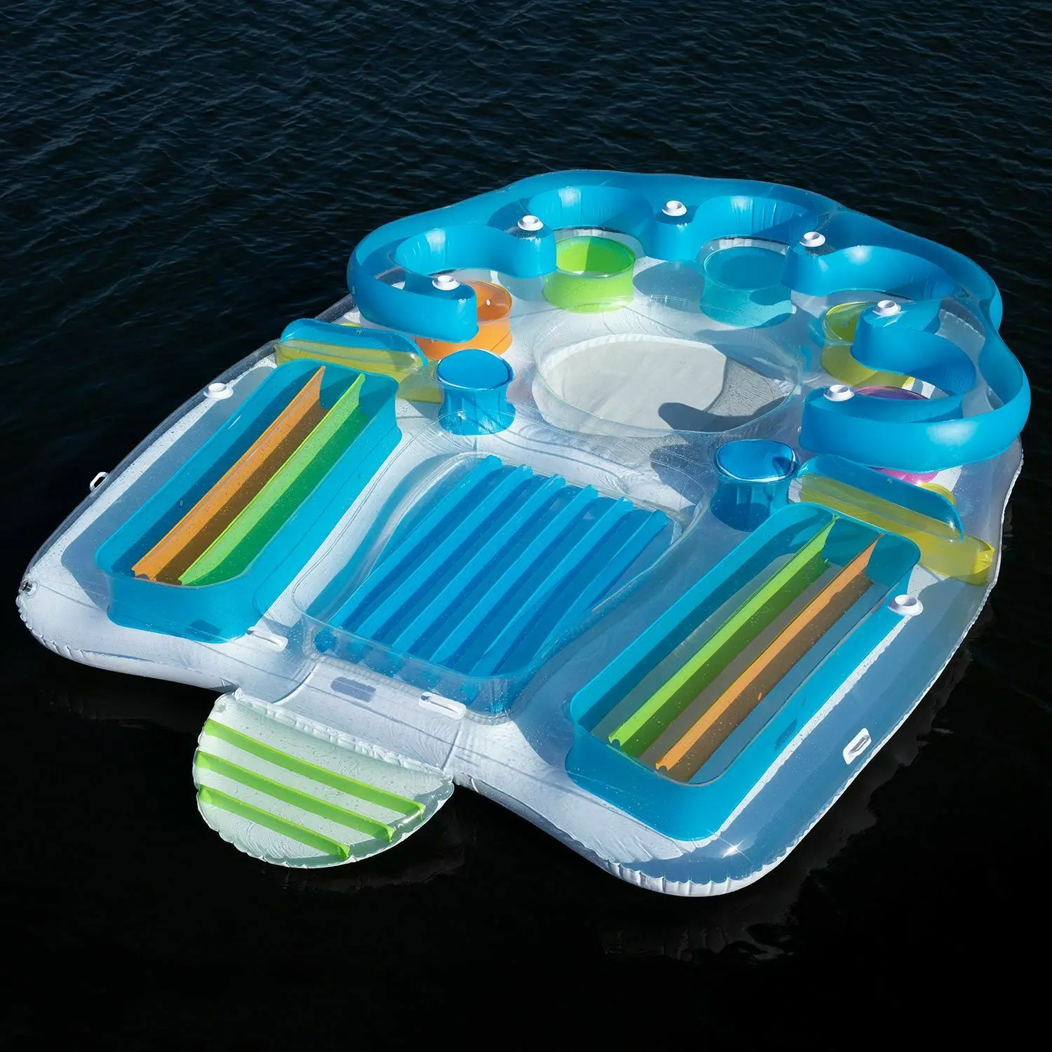 Tropical Tahiti giant 6 person Inflatable