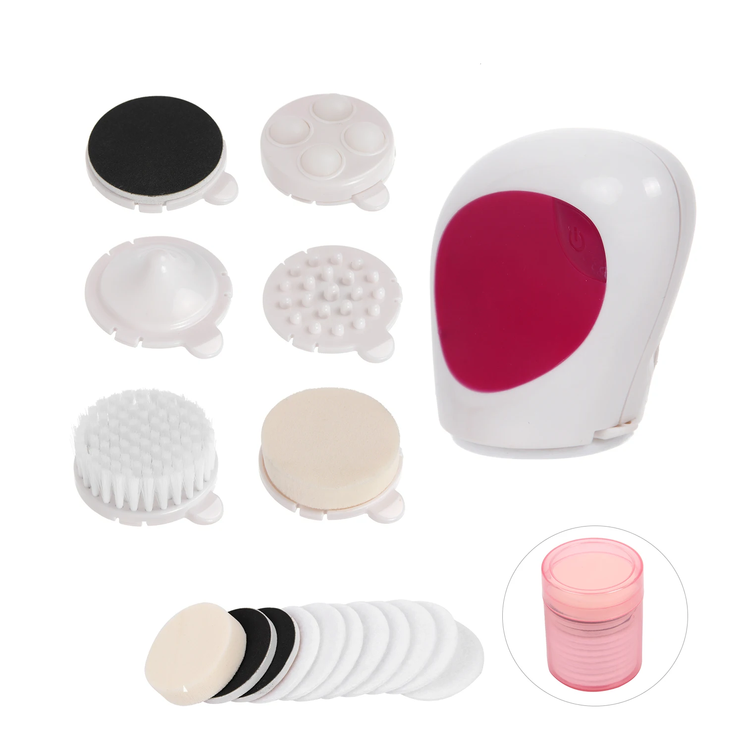 6 In 1 Multifunctions Silicone Electric Face Brush Waterproof Face