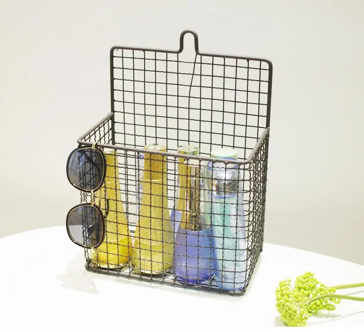 Estante Para Revistas,Estante Para Libros,Cesta Colgante De Metal,Cesta