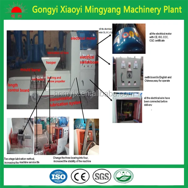 biomass sawdust briquette machine11